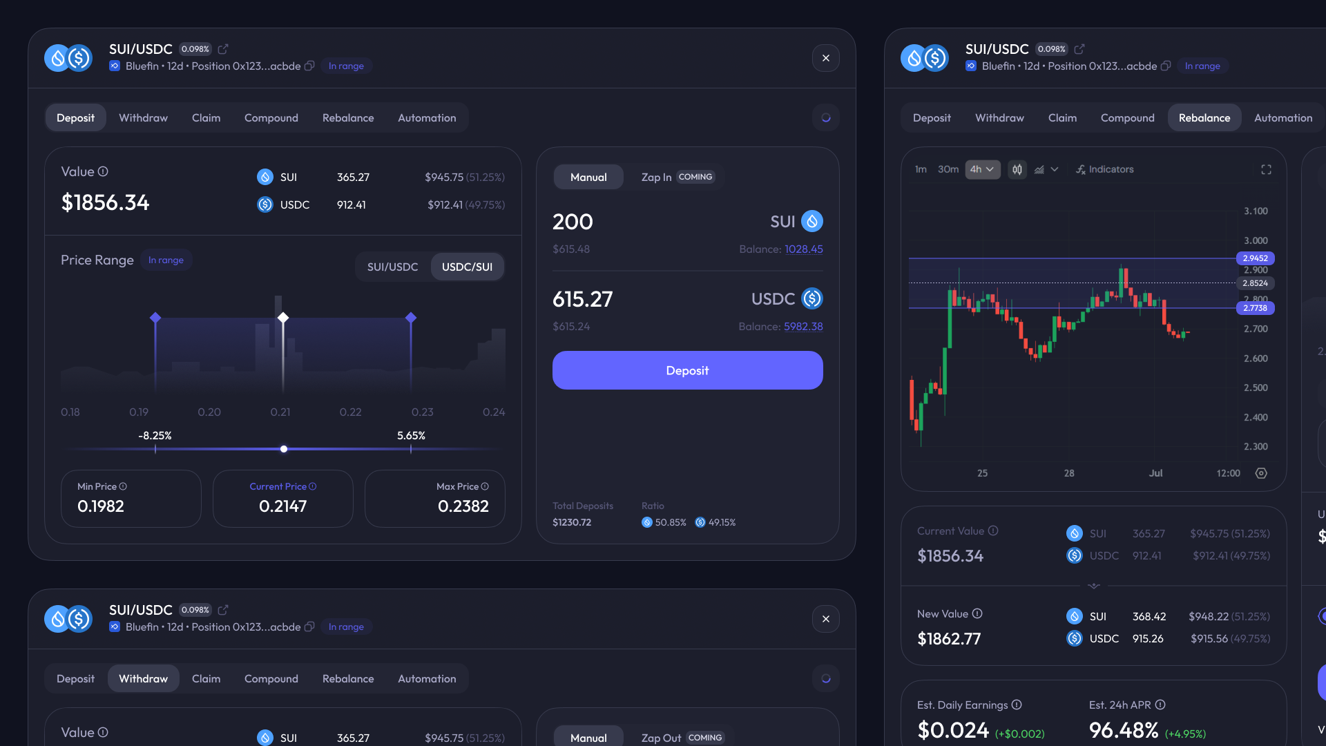 LP Pro — portfolio view